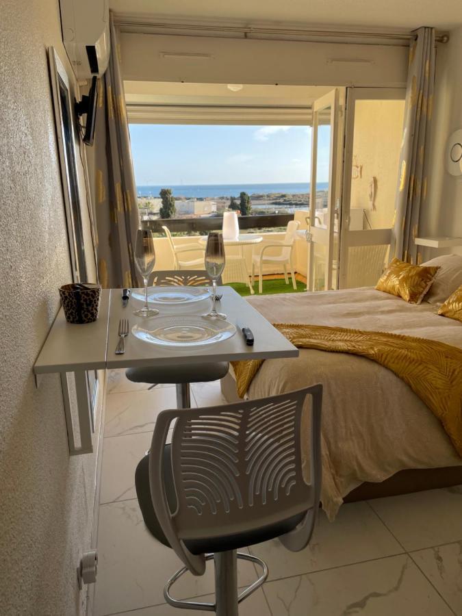 Showtime Naturiste Port Nature 6 Parking Prive Clim Ascenseur Vue Mer 阿格德 外观 照片